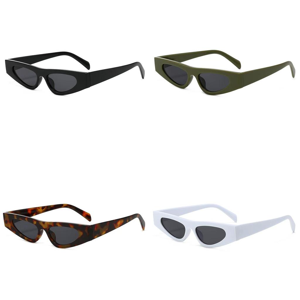 Triangle Sunglasses For Women Men Uv400 Red Lens Cat Eye Fashion Outdoor Sport