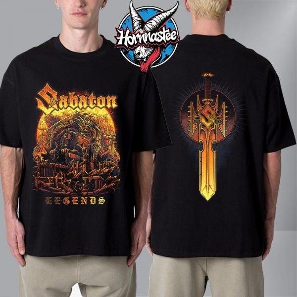 Sabaton Legends Reborn Унисекс Футболка Размер S-5XL Унисекс Футболка L