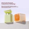 Food Grade Baby Food Storage Containers 4 Grids with Lids Tray Design for Baby Homemade Food Freezing Use