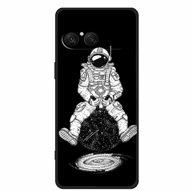 For Sony Xperia 10 VII Phone Case Cartoon Cat Soft Back Cover Black Silicone Case For Sony Xperia 10 VII 2025 Case Coque Funda