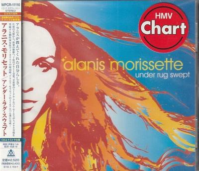 CD ALANIS MORISSETTE - Under Rug Swept WPCR11110 Maverick 2002 Japan ObiRock Used