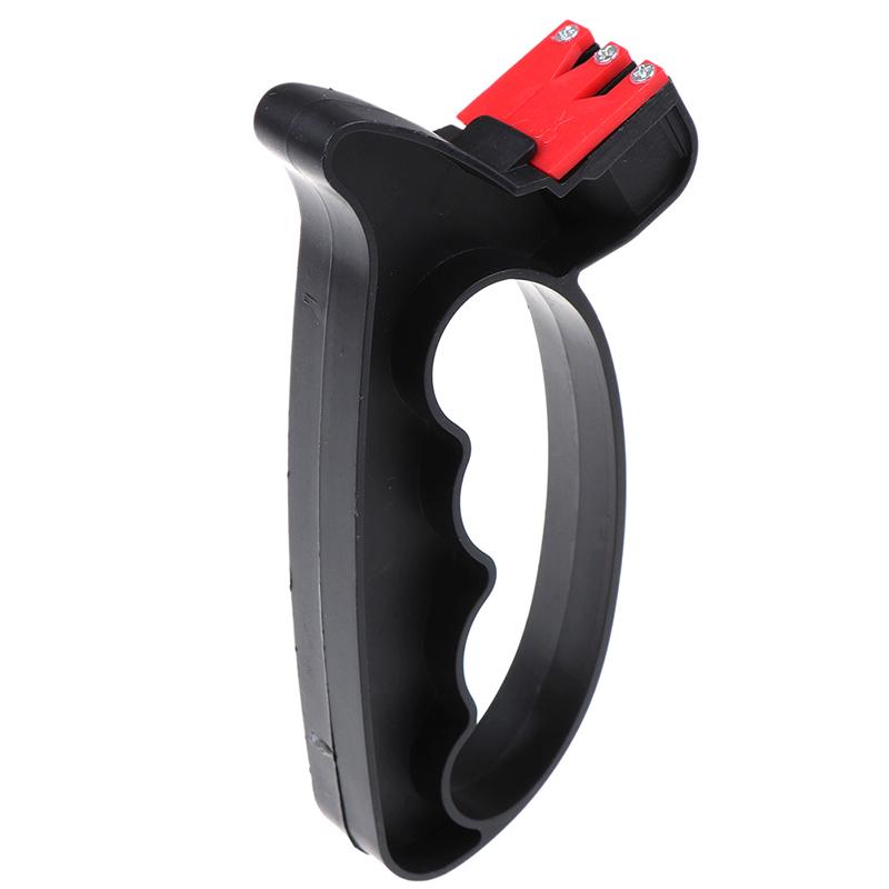 2 In 1 Handheld Messer Schere Klingen Messerschärfer Schärfen Kochwerkzeuge