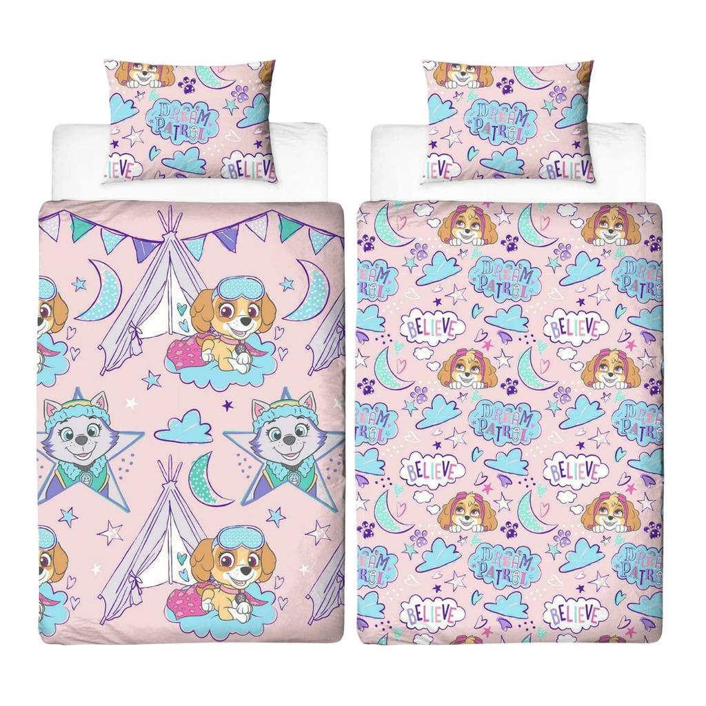 Paw Patrol Sleepover Reversible Duvet Set