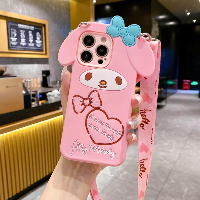Big ears Melody applies to Samsung S23 mobile phone case cute Xcover5 all-inclusive M54 cartoon women's case