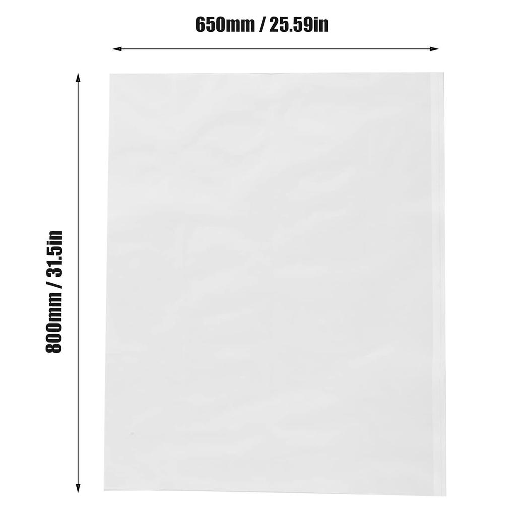 Topyond Microscope Dust Cover, PVC Dustproof Protective Accessory (31.5 X 25.59in) for Maintenance, Microscope Cover Keep Your Microscope Clean and