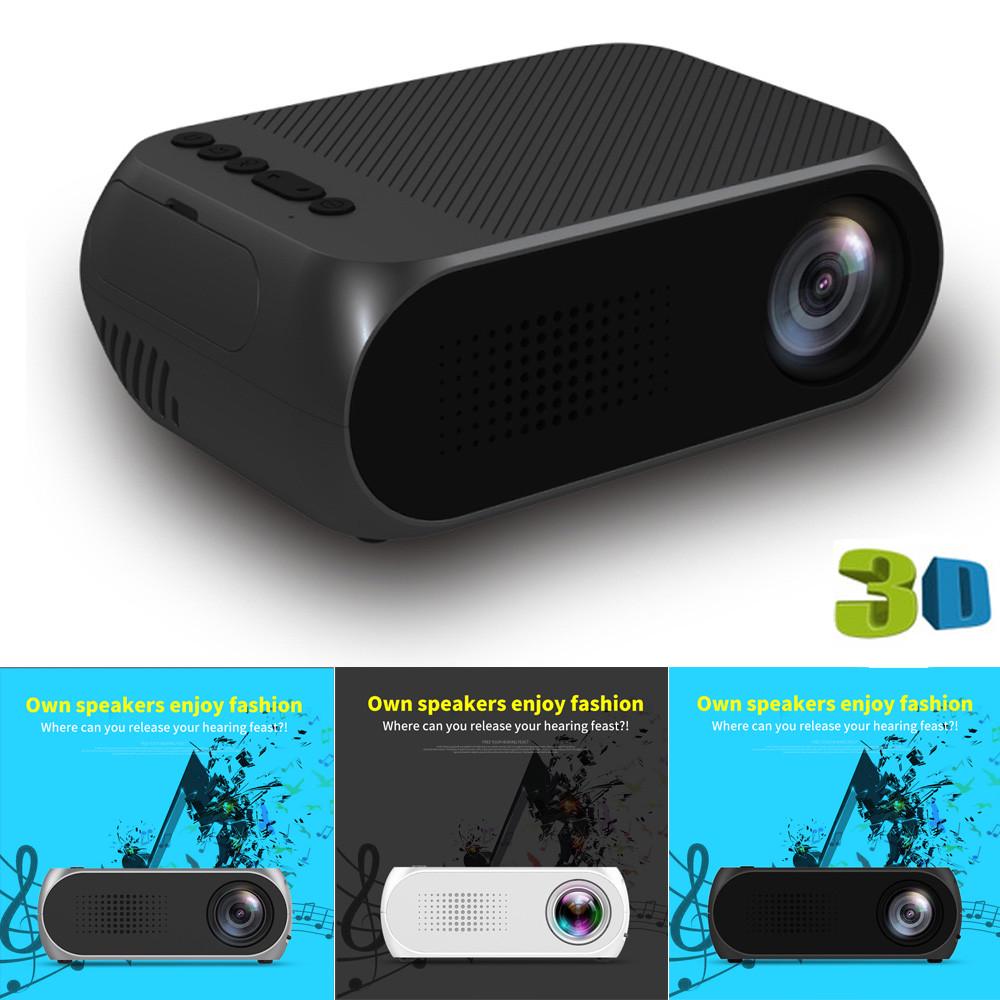 YG320  Home  Cinema TV Portable LED Projector 1080P HDMI/USB/SD/AV