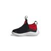 Rapidazen I Slip Resistant Abrasion Resistant Low Top Toddler Shoes Black Red Infant And Toddler EE9327