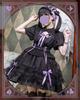 JIURUN Lolita Gothic Lolita Dress with 3D Panel Anime Bow Tie Plus Mori Sweet Gothic Cute Lady and Size One-Piece Pattern, Ruffles, Joints, Cosplay,