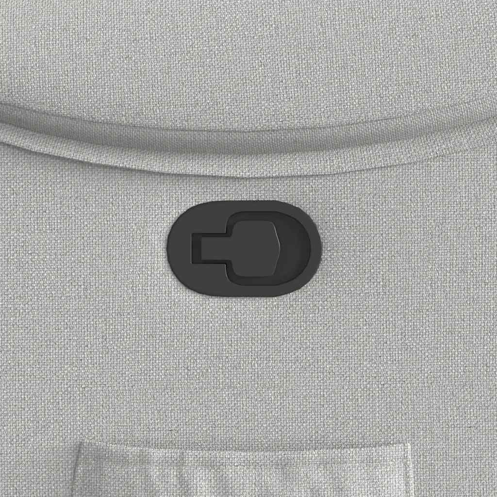 Relax Chair Cloud Grey Fabric