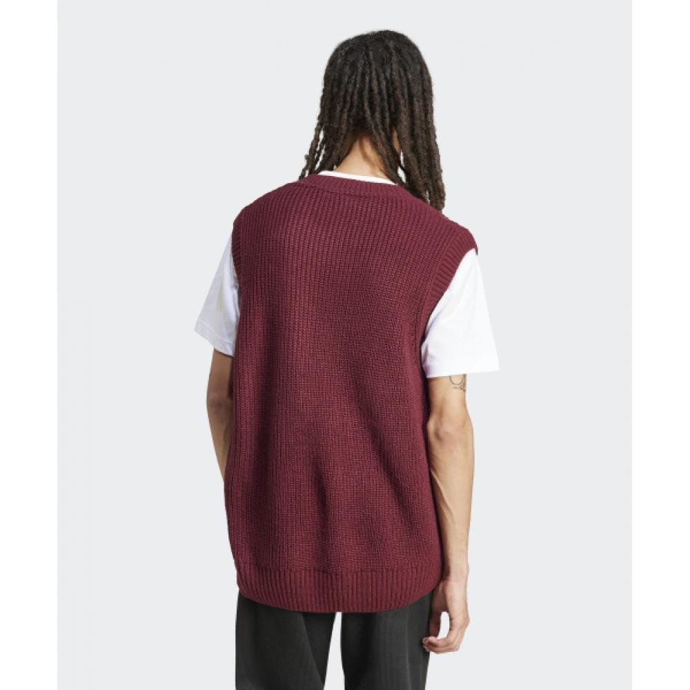 Adidas 70s Knit Vest Shadow Red Jn5974