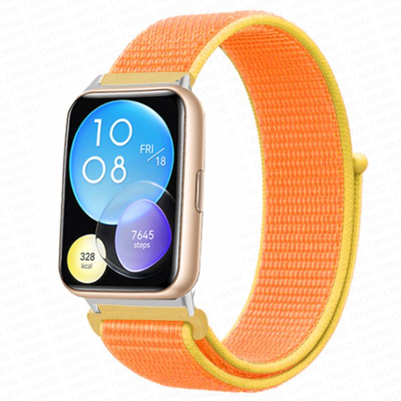 Band For Huawei Watch Fit 2 Strap Smart Watch Accessories Replacement Wristband Nylon Bracelet Correa Huawei Watch Fit2 Strap