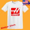 Haas Racing Men's White Size S-5XL