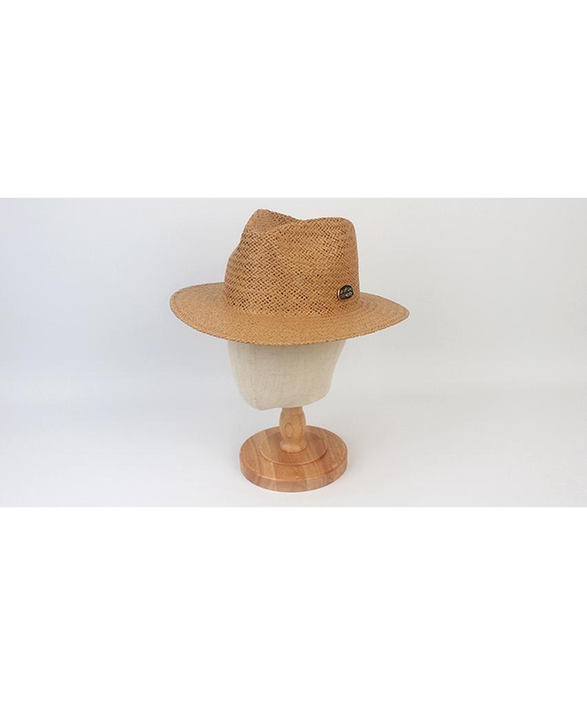 Yunibeosyeolkemiseuteuli Summer Simple Brown Fedora - Big Size Summer Fedora