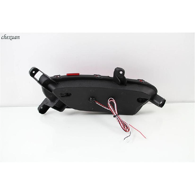 2PCS Reflector For Mazda CX-3 CX3 2015 2016 2017 2018 2019 2020 Car LED Rear Fog Lamp Brake Light Turn Signal Light
