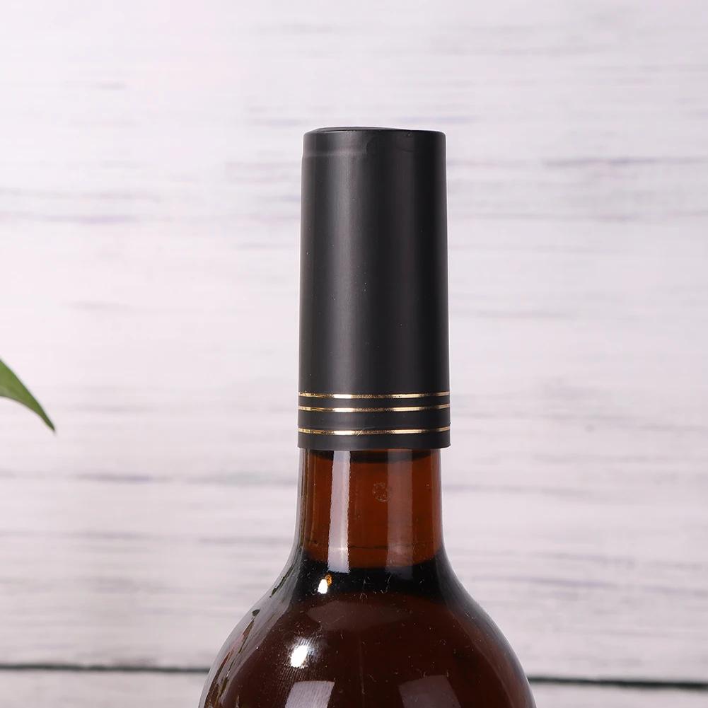 50 szt. Kapsułki termokurczliwe na butelki wina Pokrowiec Uszczelniający Wino Czerwone Termokurczliwe Kapsle Hermetyczne Kurczące się Owijanie Folii Piwnej