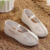 New Spring and Autumn Children's Hanfu Embroidered Cloth Shoes Embroidered Non-slip Soft-soled Casual Shoes