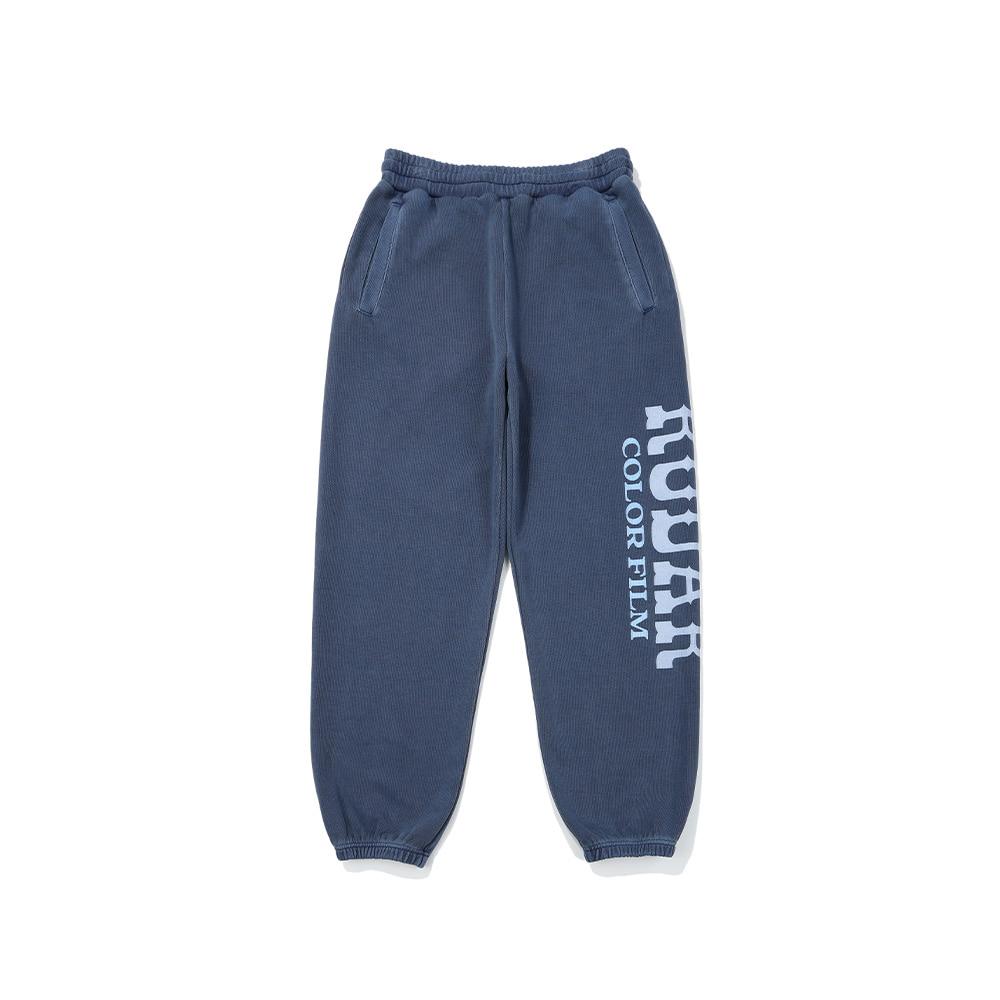 KODAK Scenery Graphic Pigment-Dyed Jogger Pants Blue