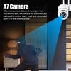 [BUY 1 TAKE 1]A7 PRO CCTV camera connect to cellphone CCTV Camera No Needed WIFI 8MP Two-Way Voice IP66 360° rotation CCTV Camera No Need Internet