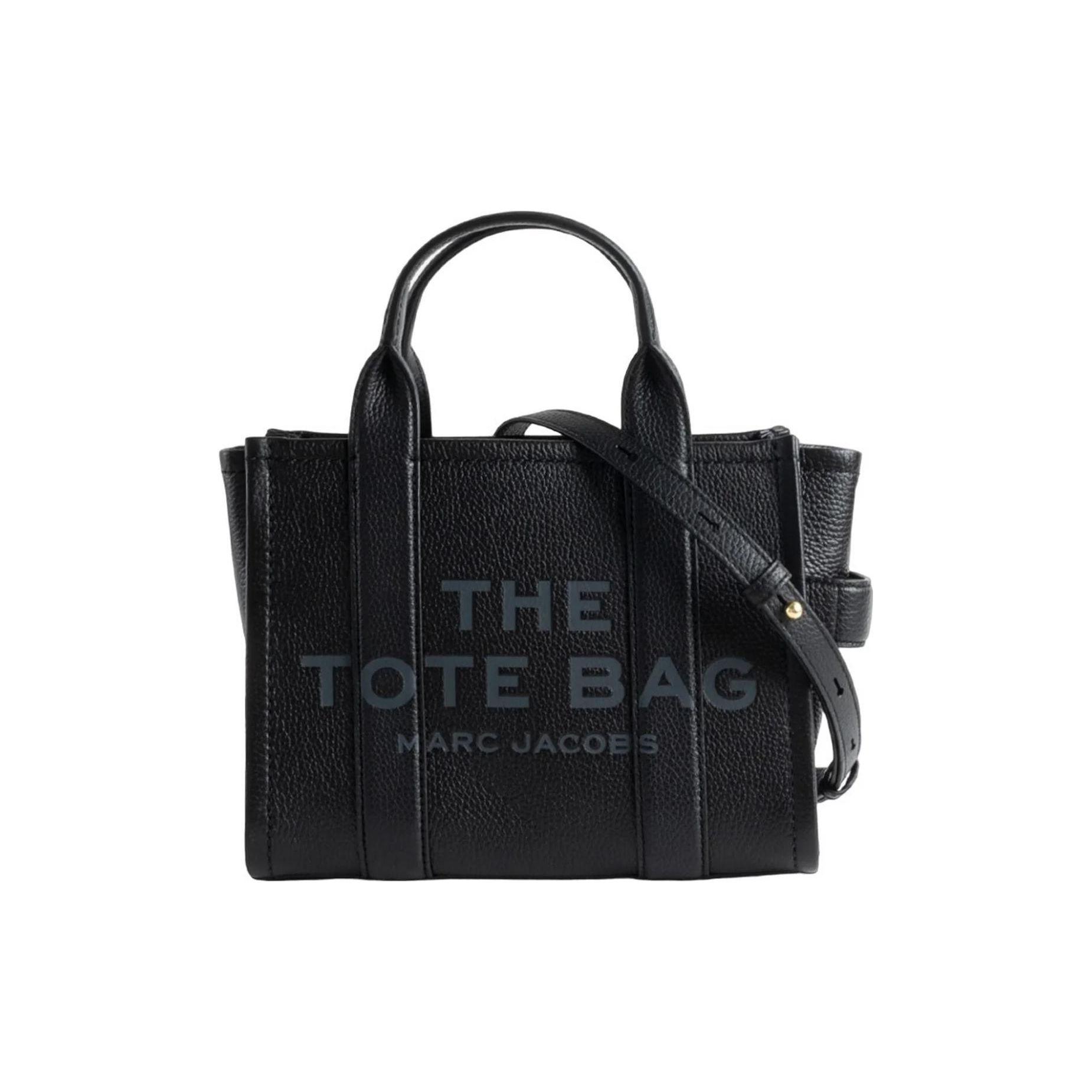 Marc Jacobs Women's Black The Medium Leather Tote Bag Tote_bags H004l01pf21-001