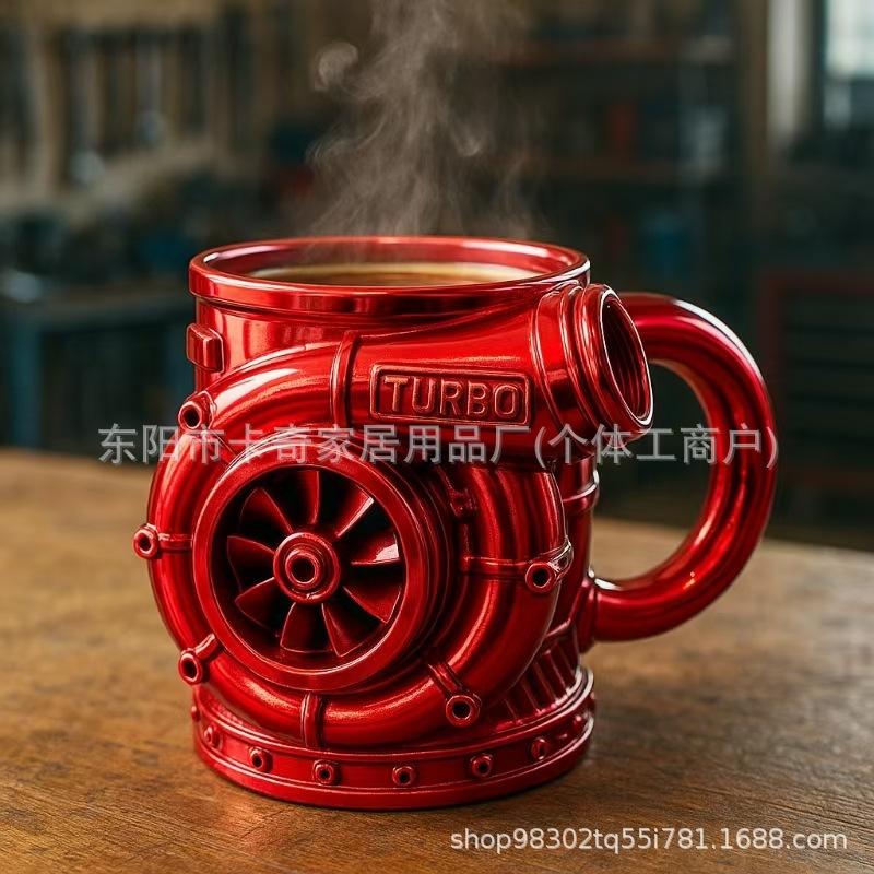 New Personalized Creative Cup V8 Turbocharged Engine