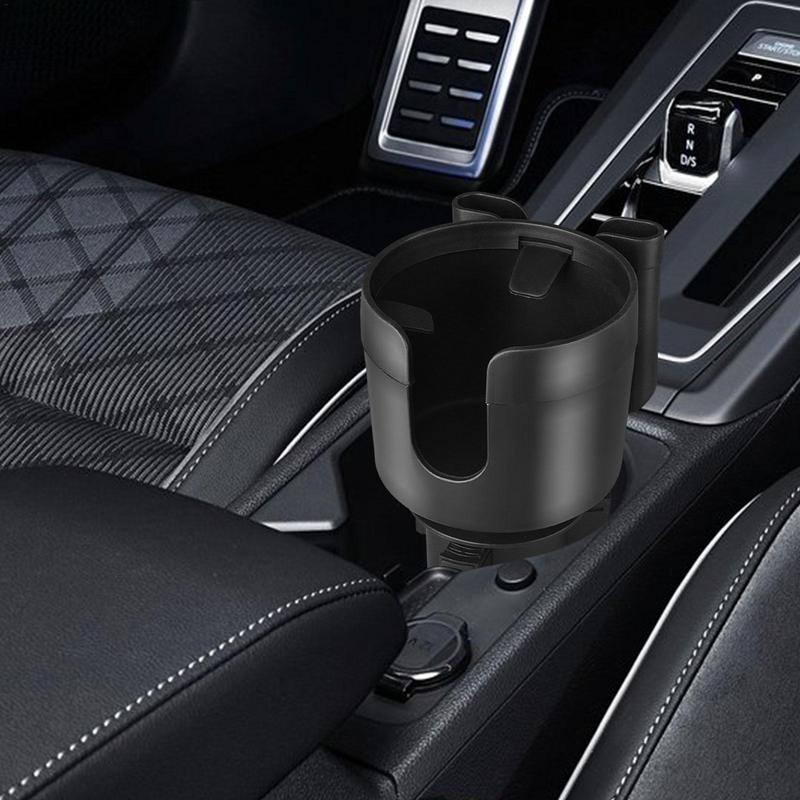 Car Cup Holder Phone Mount Non-Slip Cup Holder Automotive Cup Holders With Rotating Adjustable Base Insert Extender For Secure