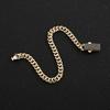 Fashion Monaco Anklet 4N6N8N23cm25cm High Quality 14K Gold Plated Anti-fading Anklet for Men and Women
