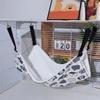 Adjustable Cat Hammock Fleece-lined Pet Cage Hammock Cat Sleep Bed Cat Rest Pad  Small Animals