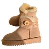 2025 Sheepskin & Wool Kids' Genuine Leather Non-slip Snow Boots for Parent-Child