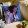 Singer KKaty PPerry  Hot Album Cushion Cover Washed Linen Soft Breathable Decorative Case For Sofa Home Pillow Cover
