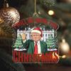7Pcs Engraçado Personagem Pingentes Enfeites de Natal com Cordão Fácil de Pendurar Árvore de Natal Pingentes Espelho Retrovisor Decoração