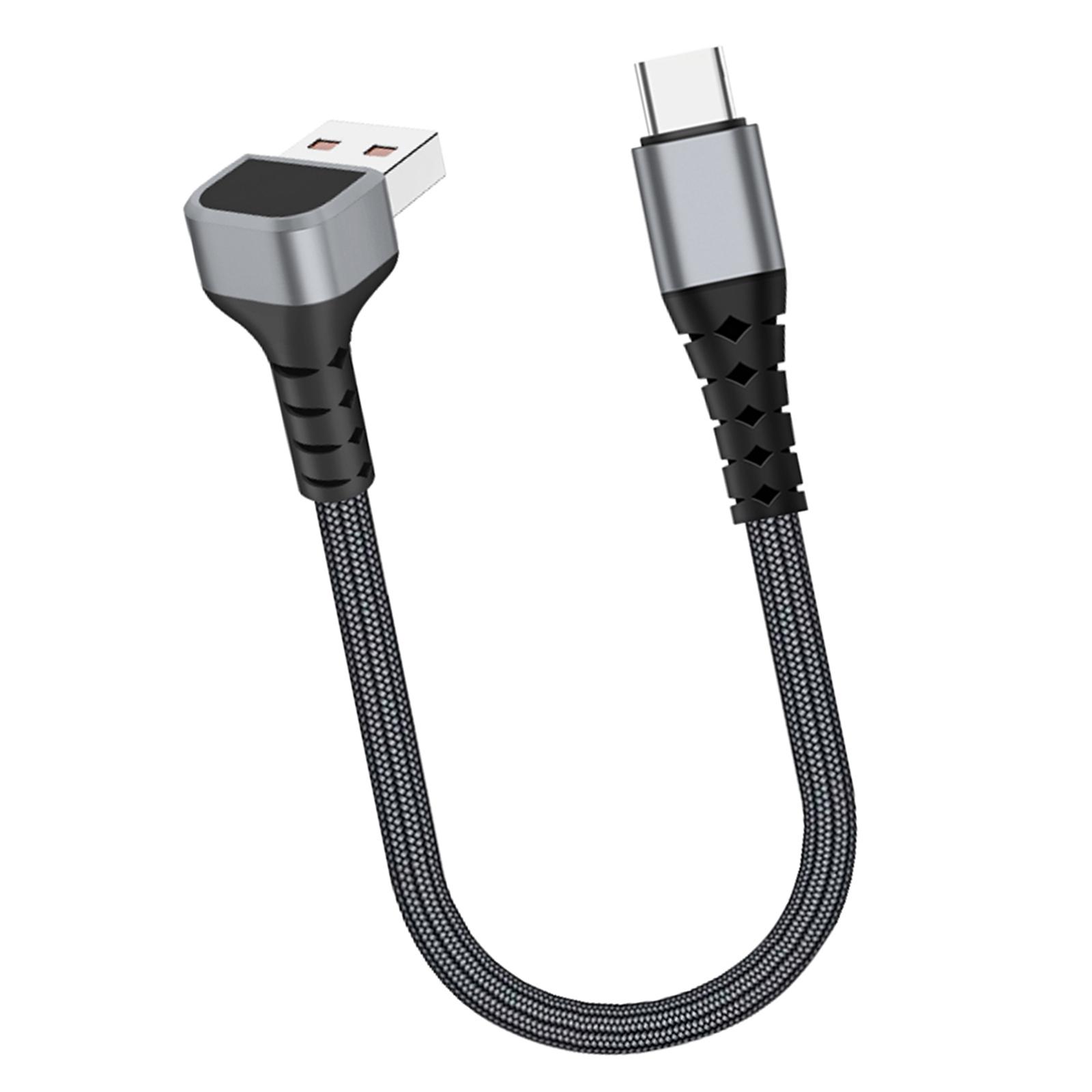 

Кабель для быстрой зарядки USB-Type C с 90-градусным коленом и кабелем передачи данных для смартфонов и планшетов 25