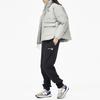 New Balance Down Jackets Women's Gray Stand Collar Moderate Puffer Jacket (Unisex) Down Jackets AWJ13342 AL