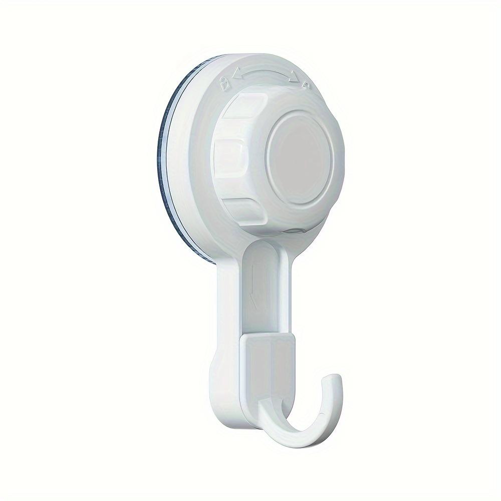 Fashion Wall-Mounted Utility Hooks - Strong Vacuum Suction Cup, Easy Install, No Hole, Heavy-Duty Plastic Organizer for Kitchen, Bathroom, Door