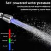 Water Faucet Night Light Lamp Sensor Hydropower Led Lights Shower Head Rotatable Night Lights For Bathroom Multiple Color