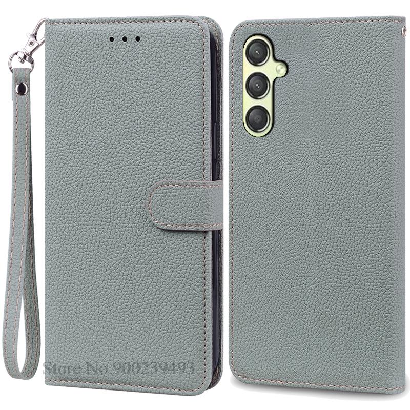 Για Samsung Galaxy A25 Θήκη Μαλακή Σιλικόνη Δερμάτινη Αναδιπλούμενη Θήκη Για Samsung A25 5G SM-A256B/DS Κάλυμμα Βιβλίο Πορτοφόλι Coque Θήκες Τηλεφώνου