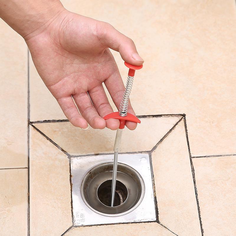 Bendable Kitchen Drain Cleaner and Hair Remover