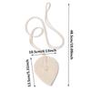 Leaf Macrame Curtain Tie Backs Hand-Woven Cotton Tassel Curtain Straps Tie Decorative Accessories for Living Room Boho Decor