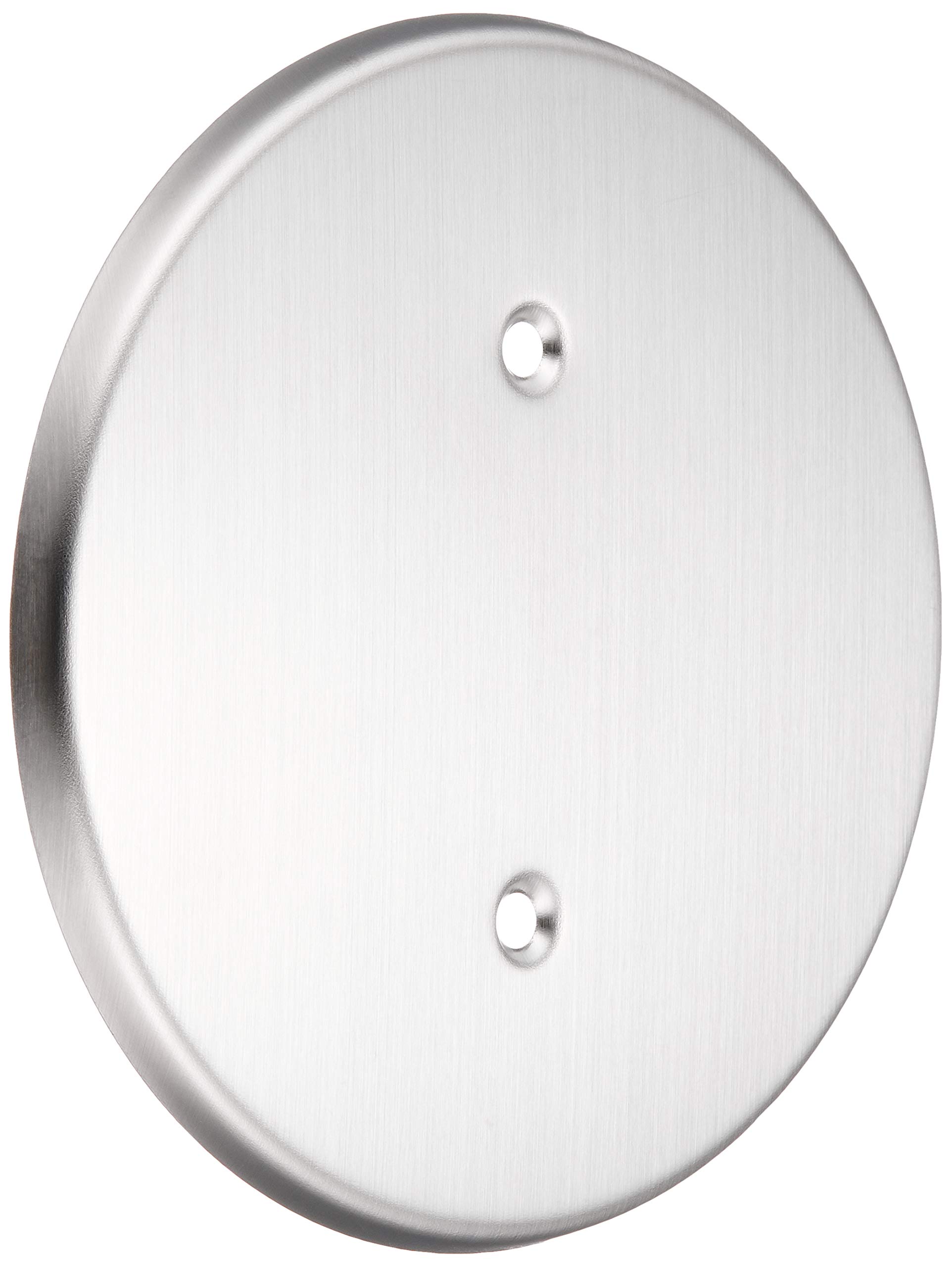

Panasonic Stainless Steel Round Cover Plate with Mounting Frame WN7690K