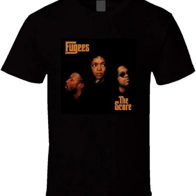 Fugees The Score Albumcover Bild T-Shirt Schwarz