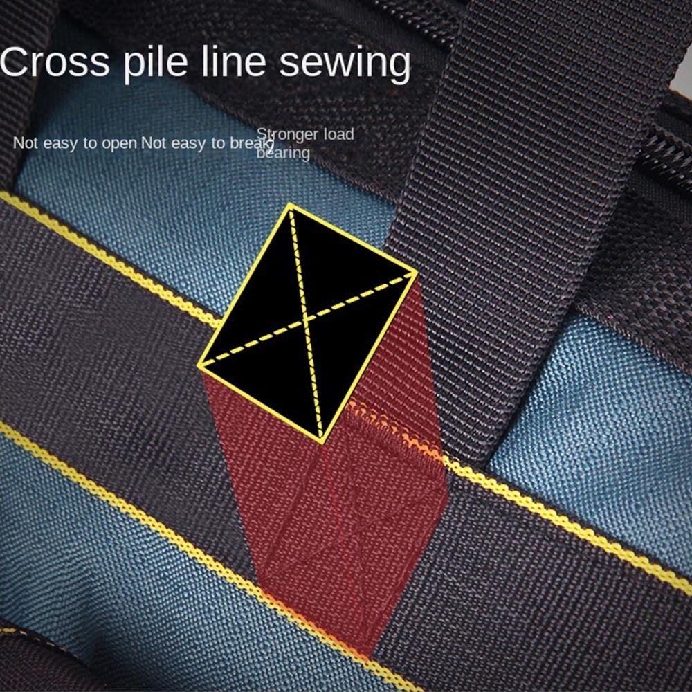 Multi Pockets Tool Backpack Waterproof Shoulder Toolkit Portable Electrician Tool Bag Plumber