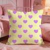 EEnergy Heart AlloverS Cushion Cover Premium Comfort Reversible Pillow Cove Two in One Design for Any Room  Car Interior