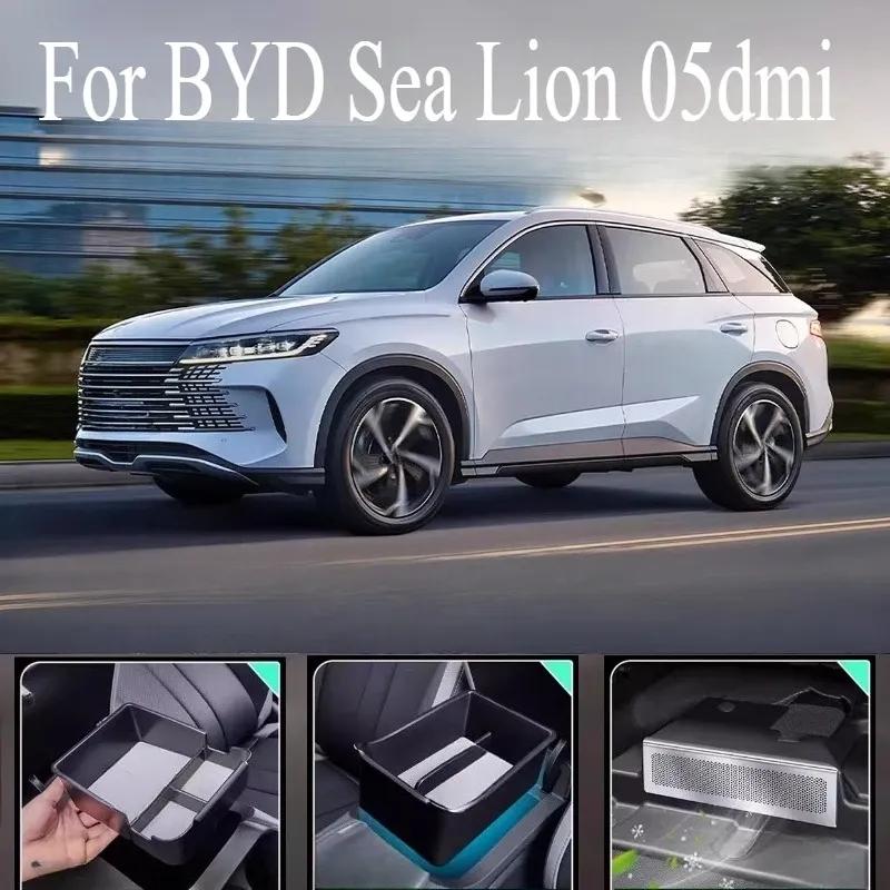 Car Door Handle Protective Cover for BYD Sea Lion 05 DM-i - Original Color, Non-slip & Sweat-proof Interior Modification Accesso
