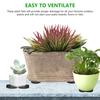 40Pcs Flower Plant Pot Feet Invisible Round Flowerpot Riser Stands Self-adhesive Black Non-slip Heavy Duty Flower Pot Pad