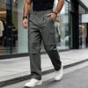 Men's Loose Fit Paratrooper Multi-Pocket Cargo Pants, Straight Leg Comfortable Work Trousers for and Outdoor