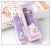 Creative Design Pull-out Pencil Eraser for Kids Boy Girl Cute Cartoon Stationery Eraser Large Capacity Back To School Eraser