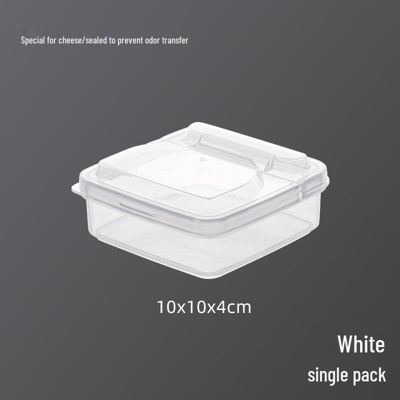 Stackable Cheese, Fruit, and Herb Storage Box for Refrigerator