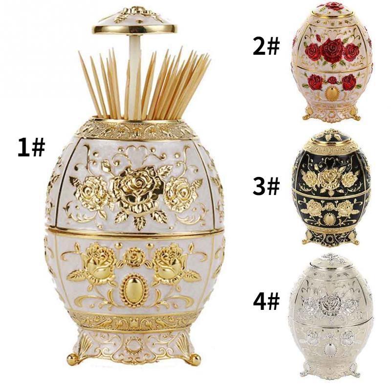 Nordic Automatic Push-type Toothpick Box Household Creative Toothpick Holder Hotel Restaurant Fashion High-end Toothpick Holder