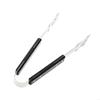 Easy Draining Grilling Tool Set Stainless Steel Barbecue Cutlery Kit  Outdoor Camping