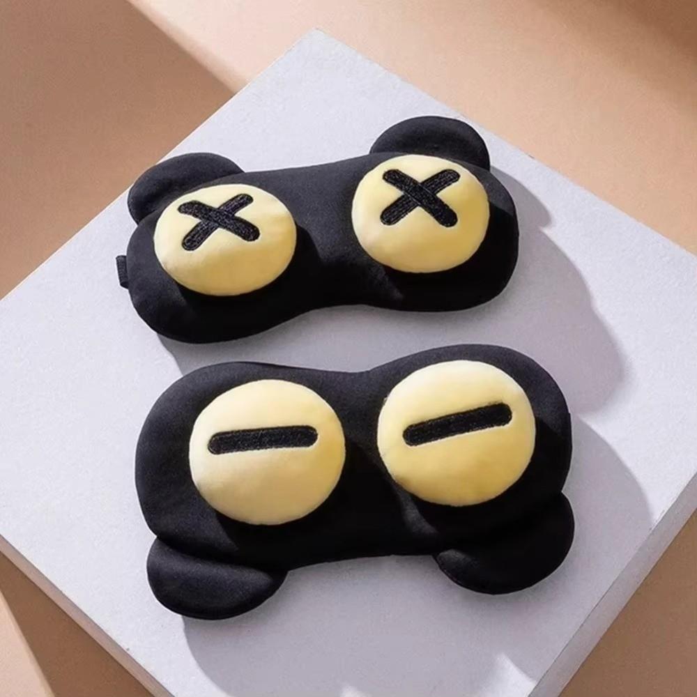 Cartoon Plush Sleep Eye Mask Skin-friendly 3D Eye Mask Lovely Plush Sleep Mask  Dream Night