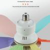 3 Gears Stepless Dimming Ceiling Fan Light 2 in 1 Electric Cordless Fan Ceiling Lamp  Living Room